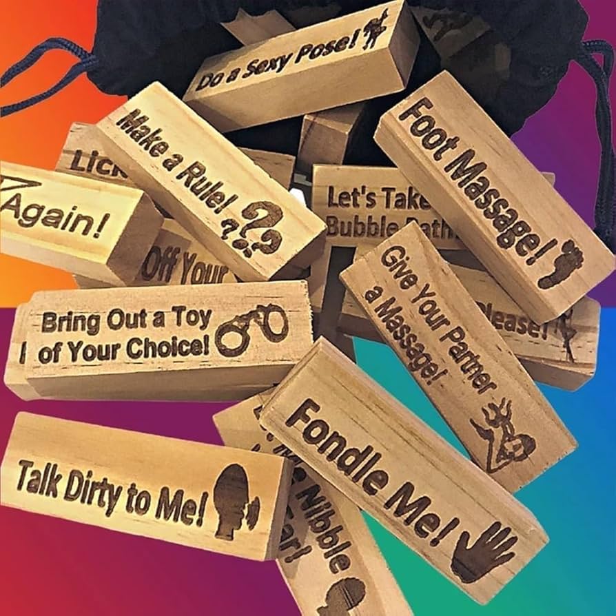The Couple Jenga Game