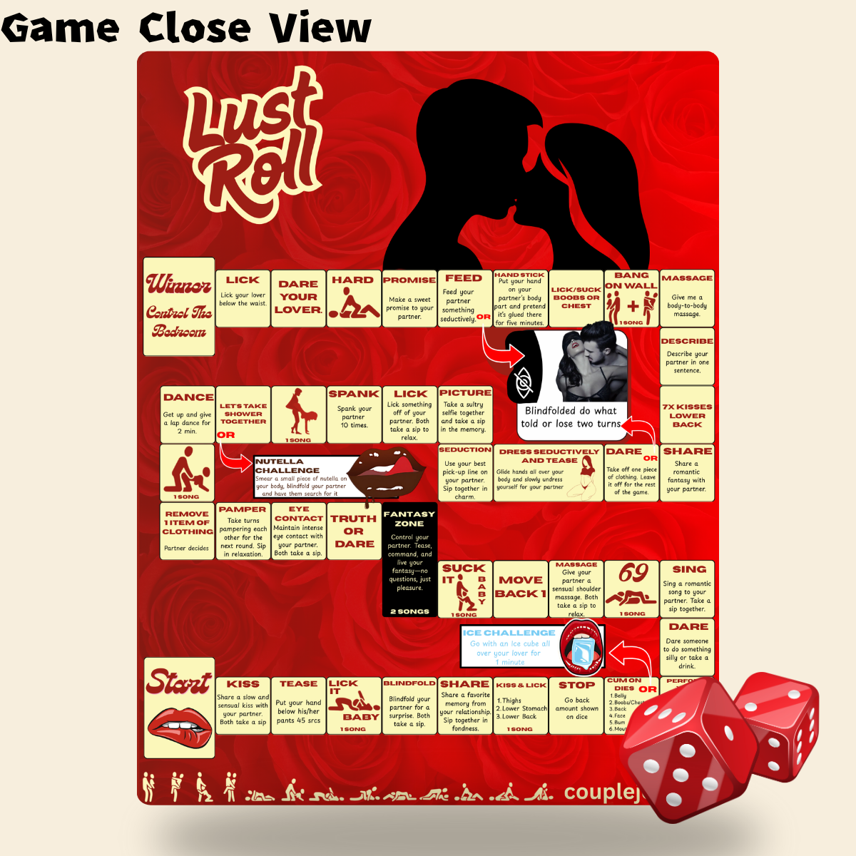 Couple Roll: Fun Interactive Game for Quality Time Together